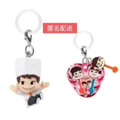 ペコちゃん　お菓子のめじるしアクセサリー　2点セット