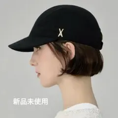 新品未使用　タグ付VARZAR バザールキャップ帽子ゴールド