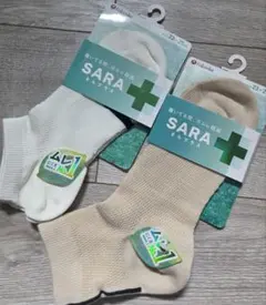 SARAプラス ソックス 2足セットのサムネイル