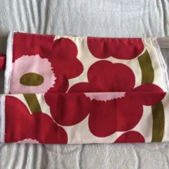 marimekko ウニッコ　ポーチ　赤　マリメッコ 特大ポーチ　サウナポーチのサムネイル