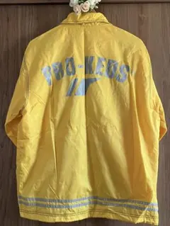 ☆PRO-KEDS イエロービックロゴ　ナイロンジャケット　ヴィンテージメンズM