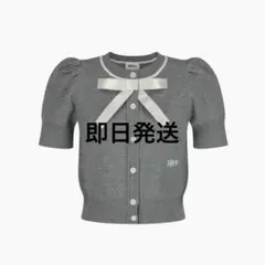 Bibiy. LILY RIBBON CARDIGAN GRAY - メルカリ