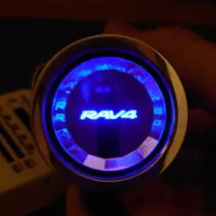 LED打ち替え済 50 RAV4 プッシュスタートスイッチ クリスタルブルーのサムネイル