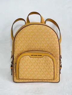 MICHAEL KORS ジップポケットバックパックミディアム-MKシグネチャー