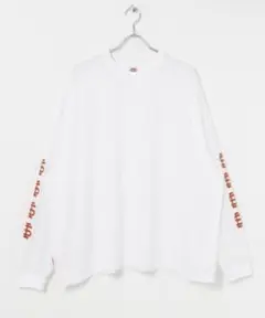 SEESEE SUPER BIG MESH LS TEE WHITE