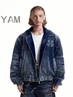 LEVI'S リーバイス デニムジャケット MA-1 ハイブリッド M - メルカリ