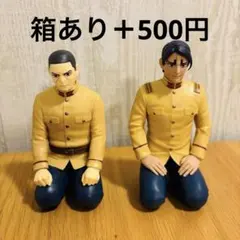 ゴールデンカムイ　ちょこのせ　フィギュア　鯉登　月島