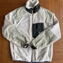 フリースジャケット XL クリーム色