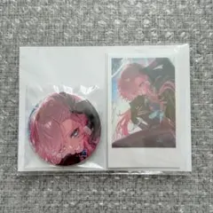 にじさんじ 夕陽リリ 誕生日グッズ 2025 缶バッジ＆チェキ風カード