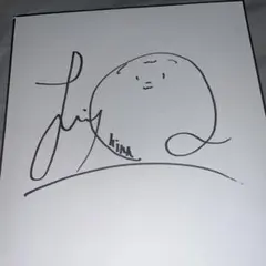 希少品】林原めぐみ 直筆サイン - メルカリ