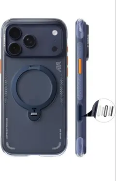 TORRAS Q3 AIR ダークブルー iPhone17 pro maxケース