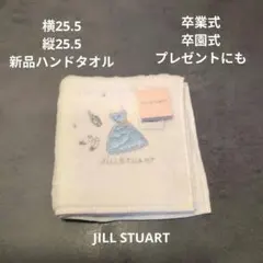 JILL STUART ジルスチュアート ホワイト ミニタオルハンカチ