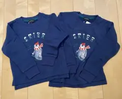 ☆新品 グリーンレーベル　裏起毛トレーナー 115cm&135cm 2枚セット☆