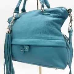 美品 SMIRNASLI×バーニーズニューヨーク 2way 本革 タッセルのサムネイル