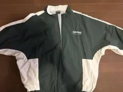 THRASHER ナイロンジャケット ダークグリーン/ホワイト