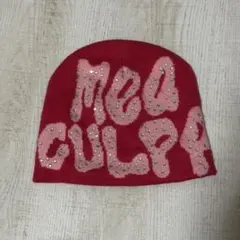 MEA CULPA Y2K RHINESTONE BEANIE