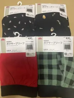 TOPVALU ボクサーブリーフ 4XL 4枚セットのサムネイル