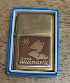 ライター　オイルライター　OHAYおHA.YA.O.KI. FOX レトロ