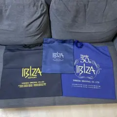 신품・30주년 기념입 IBIZA 이비자 나일론 토트 백 3장 세트