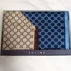 CELINE ハンカチ 2枚セット マカダム柄