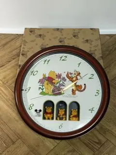 ◎新品未使用品◎壁掛け時計◎からくり時計◎ディズニー◎Disney◎Pooh