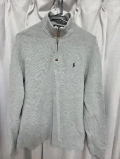 Polo Ralph Lauren グレー ハーフジップトレーナー