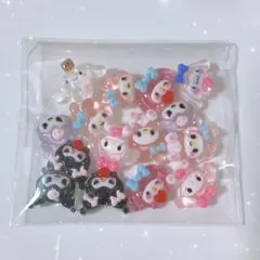 산리오 ネイルパーツ 15個セット❤︎