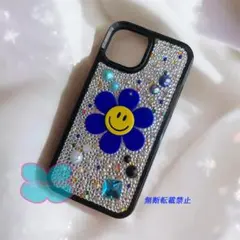 一点もの】キラキラスマホデコケースiPhone14ハンドメイド no.94