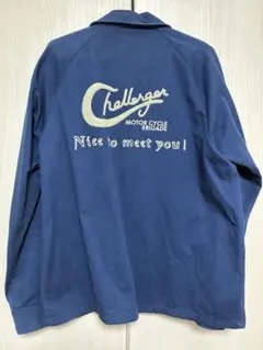 【希少】CHALLENGER チャレンジャー ワークジャケット M 刺繍ロゴのサムネイル