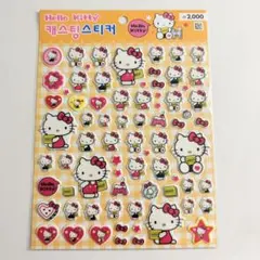 【韓国公式】ハローキティぷっくりシール