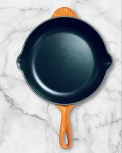 ル・クルーゼ グリルパン スクエア ブルー系 鋳物 ホーロー IH対応 箱