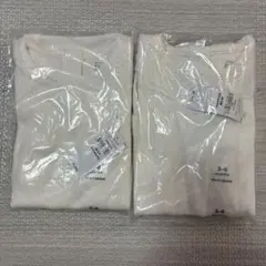 GAP アイレットカラー　ボディスーツ　短袖ロンパース 2枚セット　双子