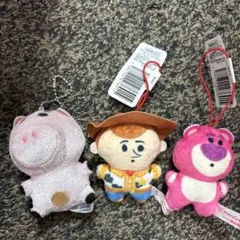 トイストーリー ロッツォ、ウッディ、ハム