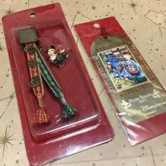 東京ディズニーシー【Buan Ratale 2001 ストラップ＆しおり】匿名便