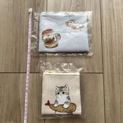 mofusand ミニポーチ 2点セット