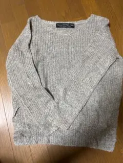 Natural Vintage Goa グレー ニットセーター