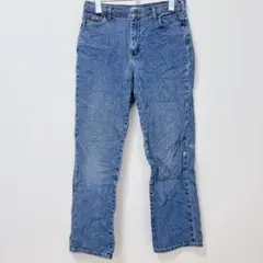 Lee リラックス ストレート デニムパンツ 【L】 ブルー 普段着 ワンマイル