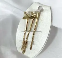 ヘアピン　バタフライ　セット　ヘアアクセサリー　ヘアアレンジ　新品