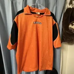 joma 半袖オレンジシャツ