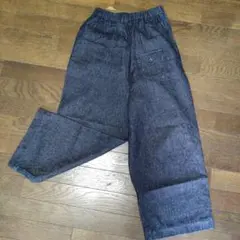 最終価格です Sillage baggy trousers インディゴ - メルカリ