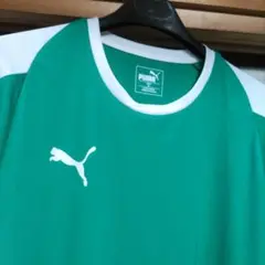 【新品】PUMA グリーン ロングスリーブ ウェアMサイズ