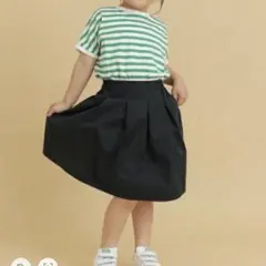 アーバンリサーチドアーズ★ネイビー ツイルスカートのサムネイル