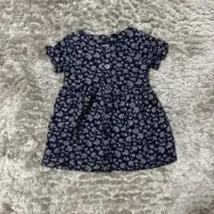 baby GAP 花柄 半袖ワンピース 12-18ヶ月
