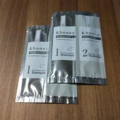 匿名配送 アンドハニー &ハニー シャンプー&トリートメント ２セット