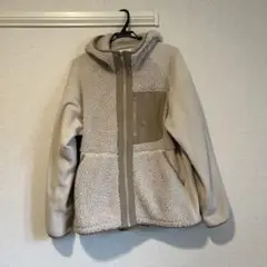 White Mountaineering Lサイズ ボアジャケット ベージュ