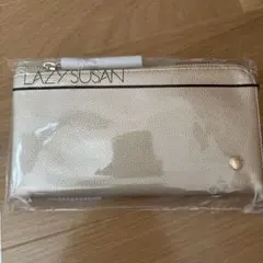 レイジースーザン　長財布　ポシェット　ゴールド