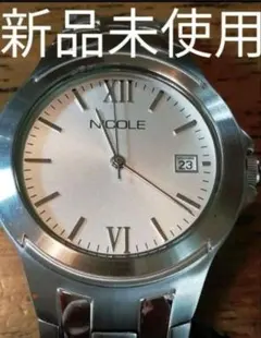 BU33　ニコル　クォーツ時計　新品・未使用　稼働品　日付つき