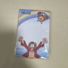 日本生命 ニッセイ ワンピース メモ帳 ONE PIECE ルフィー チョッパー