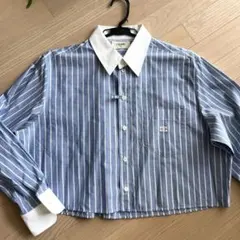 CELINE クロップド ストライプシャツのサムネイル