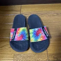 キッズ タイダイ スライドサンダル